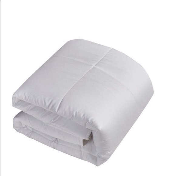 White Goose Feather & Down 240-Thread Count Full/Queen Comforter - Picture 7 of 7
